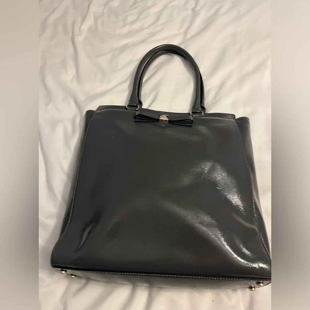 Beautiful Dark Grey Kate Spade purse
